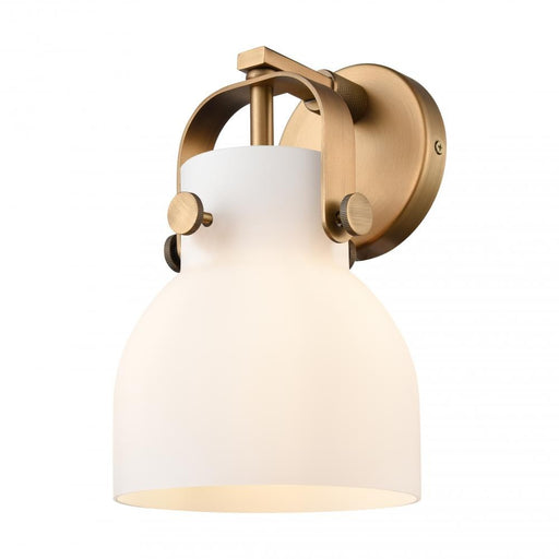 Innovations - 423-1W-BB-G412-6WH - LED Wall Sconce - Downtown Urban - Brushed Brass