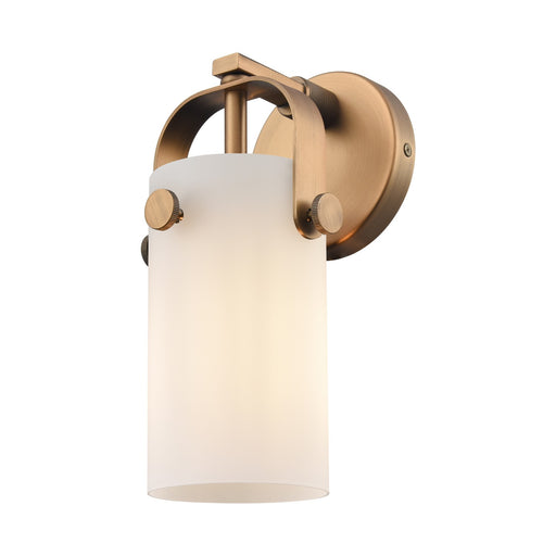 Innovations - 423-1W-BB-G423-7WH - LED Wall Sconce - Pilaster - Brushed Brass