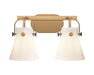 Innovations - 423-2W-BB-G411-6WH - LED Bath Vanity - Downtown Urban - Brushed Brass