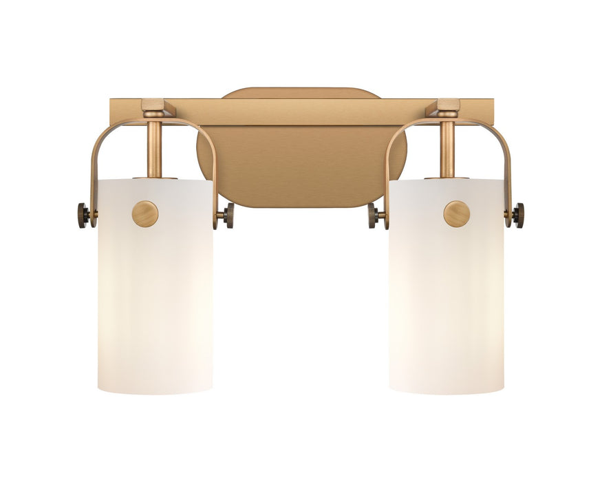 Innovations - 423-2W-BB-G423-7WH - LED Bath Vanity - Pilaster - Brushed Brass