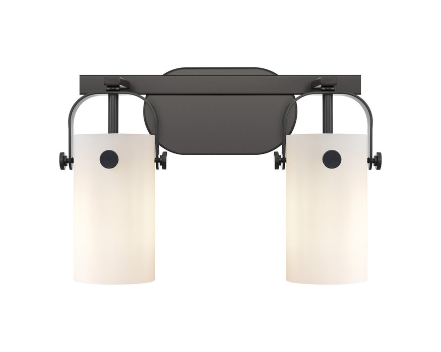 Innovations - 423-2W-BK-G423-7WH - LED Bath Vanity - Pilaster - Matte Black