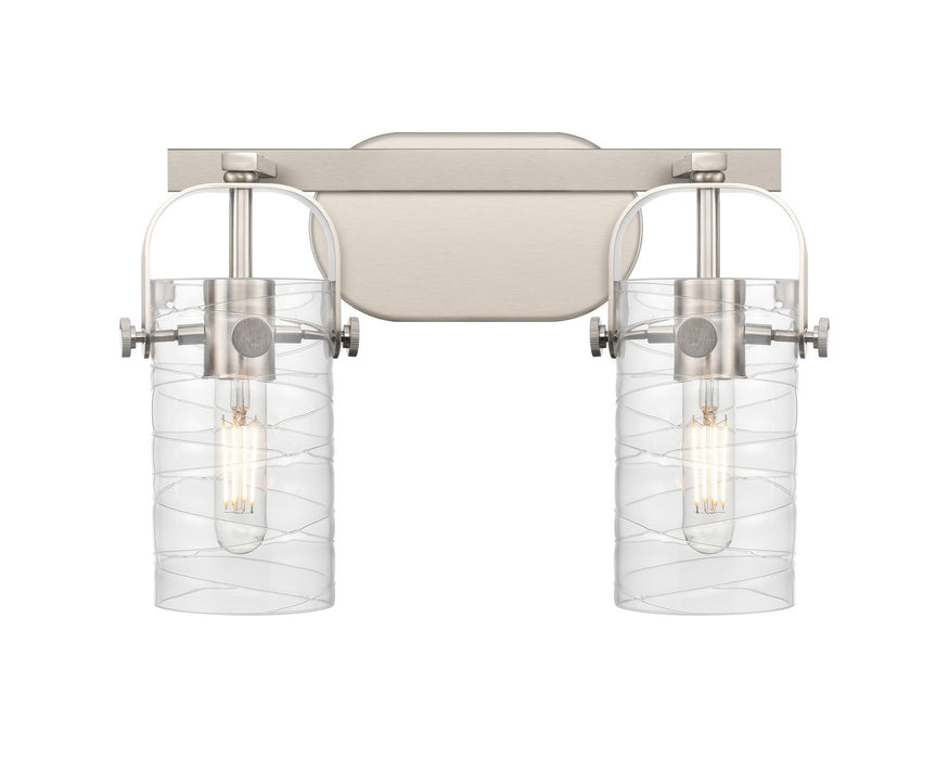 Innovations - 423-2W-SN-G423-7DE - LED Bath Vanity - Downtown Urban - Satin Nickel