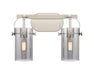 Innovations - 423-2W-SN-G423-7SM - LED Bath Vanity - Downtown Urban - Satin Nickel