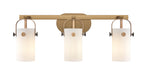 Innovations - 423-3W-BB-G423-7WH - LED Bath Vanity - Pilaster - Brushed Brass