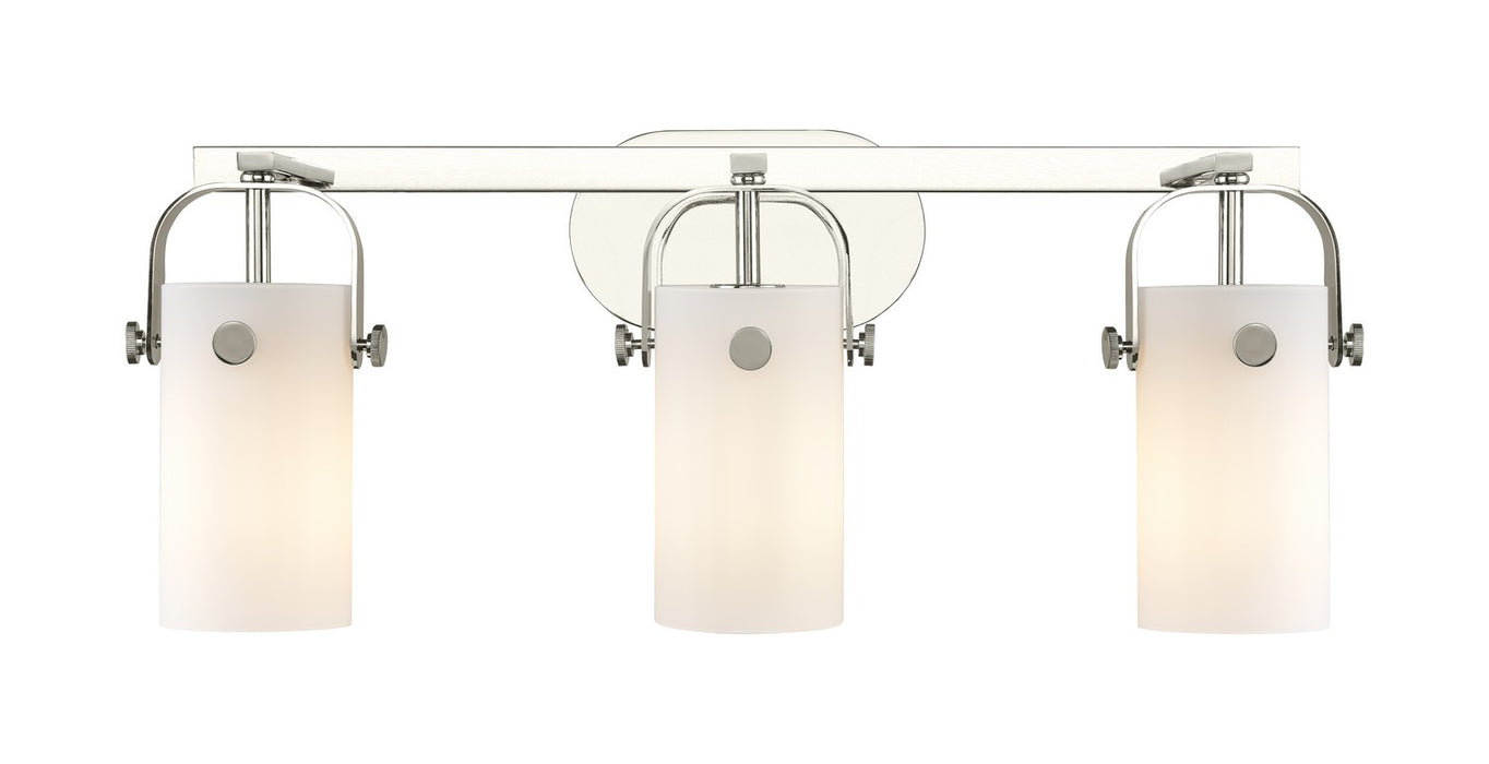 Innovations - 423-3W-PN-G423-7WH - LED Bath Vanity - Downtown Urban - Polished Nickel