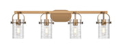 Innovations - 423-4W-BB-G423-7DE - LED Bath Vanity - Downtown Urban - Brushed Brass