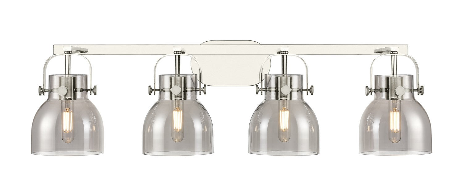 Innovations - 423-4W-PN-G412-6SM - LED Bath Vanity - Downtown Urban - Polished Nickel