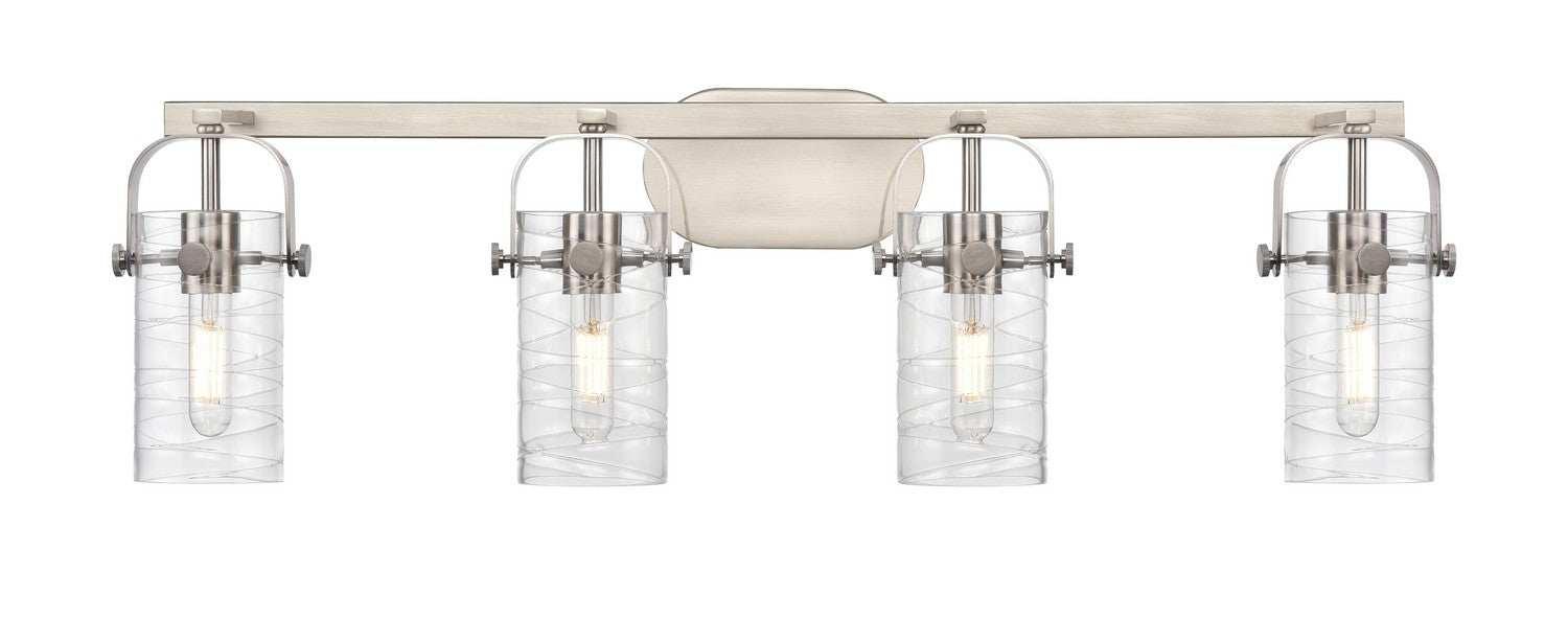 Innovations - 423-4W-SN-G423-7DE - LED Bath Vanity - Downtown Urban - Satin Nickel