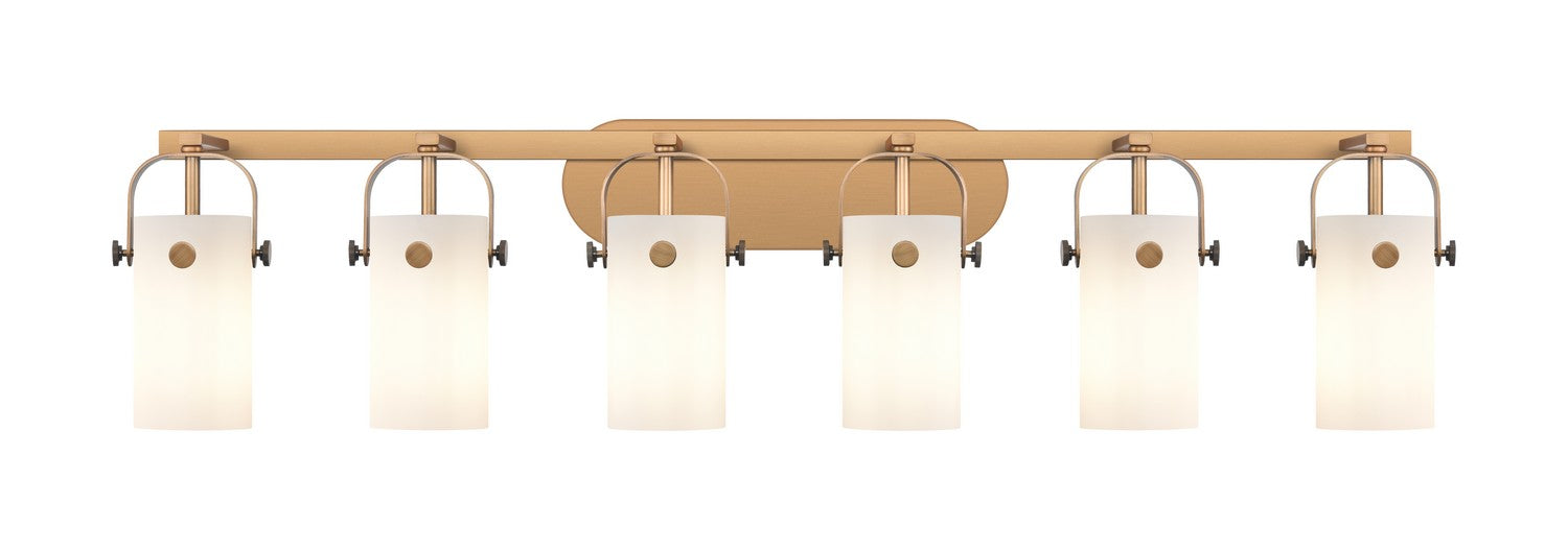 Innovations - 423-6W-BB-G423-7WH - LED Bath Vanity - Downtown Urban - Brushed Brass