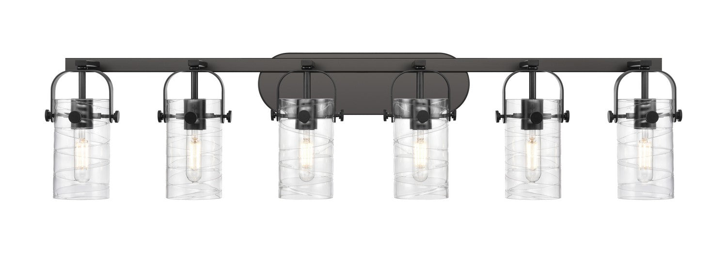 Innovations - 423-6W-BK-G423-7DE - LED Bath Vanity - Downtown Urban - Matte Black