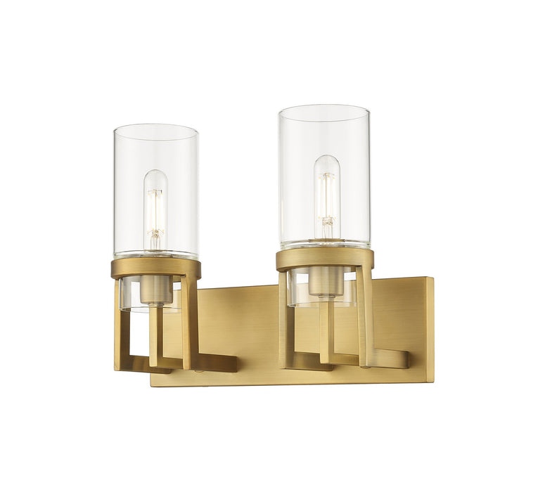 Innovations - 426-2W-BB-G426-8CL - LED Bath Vanity - Downtown Urban - Brushed Brass