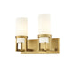 Innovations - 426-2W-BB-G426-8WH - LED Bath Vanity - Downtown Urban - Brushed Brass