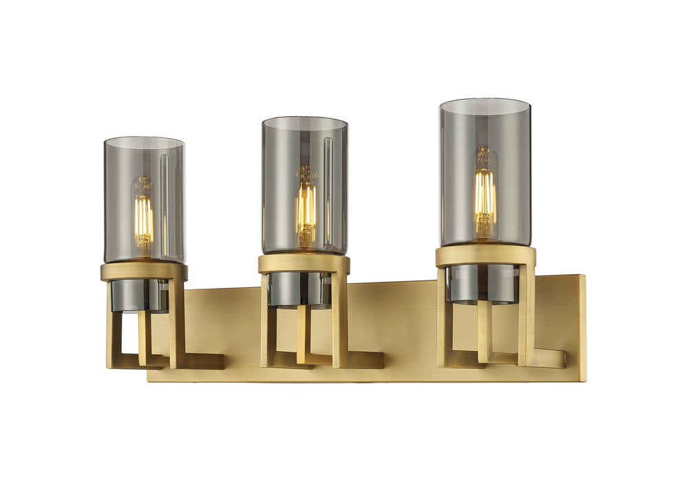 Innovations - 426-3W-BB-G426-8SM - LED Bath Vanity - Downtown Urban - Brushed Brass