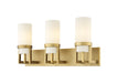 Innovations - 426-3W-BB-G426-8WH - LED Bath Vanity - Downtown Urban - Brushed Brass