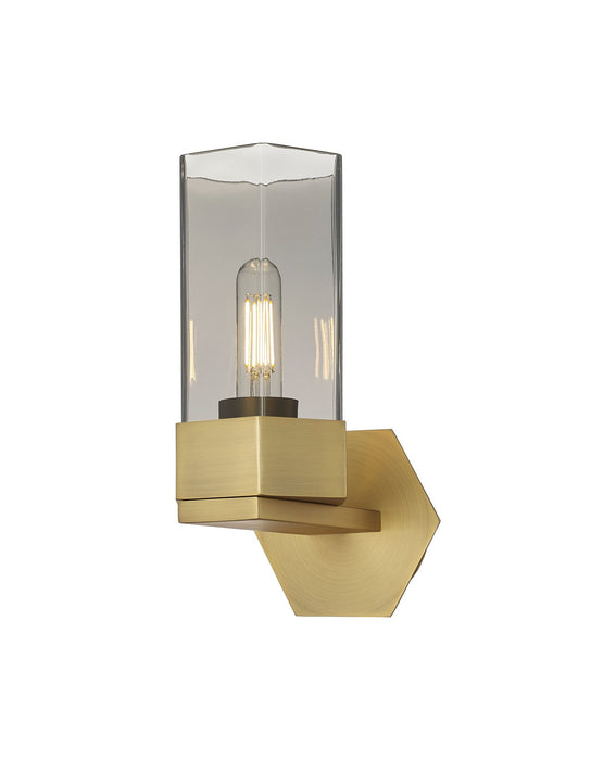 Innovations - 427-1W-BB-G427-9SM - LED Wall Sconce - Downtown Urban - Brushed Brass