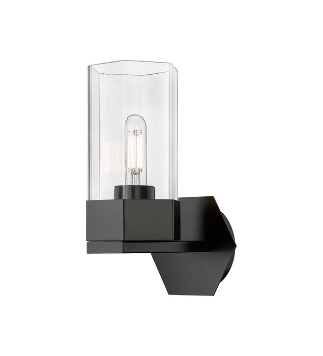 Innovations - 427-1W-BK-G427-9CL - LED Wall Sconce - Downtown Urban - Matte Black