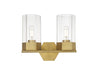 Innovations - 427-2W-BB-G427-9CL - LED Bath Vanity - Downtown Urban - Brushed Brass