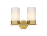 Innovations - 427-2W-BB-G427-9WH - LED Bath Vanity - Downtown Urban - Brushed Brass