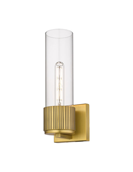 Innovations - 428-1W-BB-G428-12CL - LED Wall Sconce - Downtown Urban - Brushed Brass