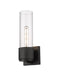 Innovations - 428-1W-BK-G428-12CL - LED Wall Sconce - Downtown Urban - Matte Black