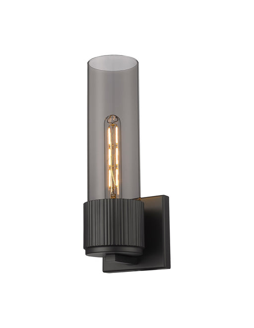 Innovations - 428-1W-BK-G428-12SM - LED Wall Sconce - Downtown Urban - Matte Black