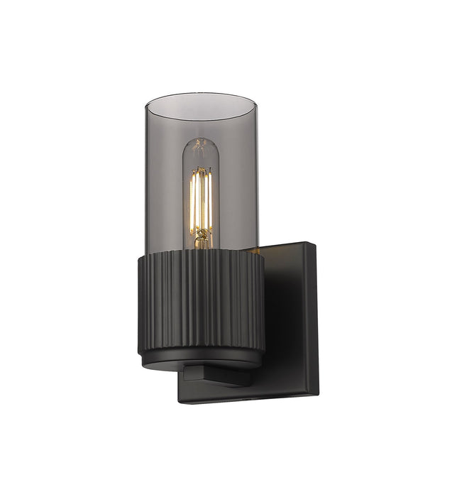 Innovations - 428-1W-BK-G428-7SM - LED Wall Sconce - Downtown Urban - Matte Black