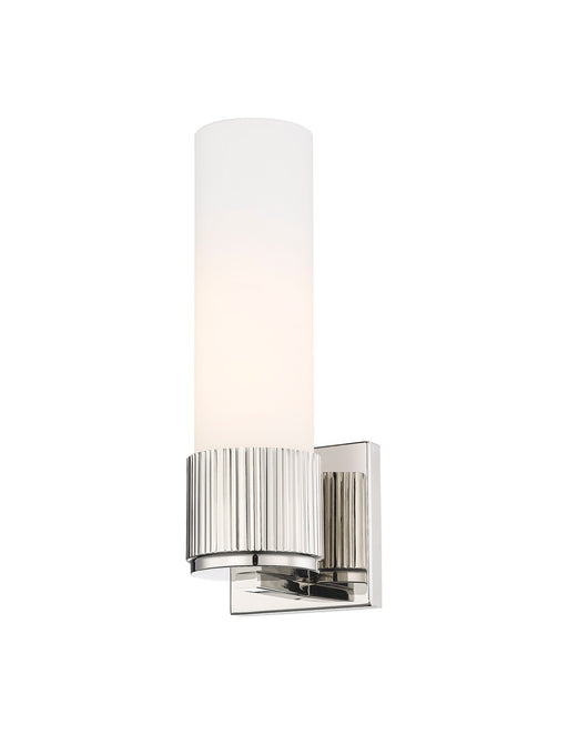 Innovations - 428-1W-PN-G428-12WH - LED Wall Sconce - Downtown Urban - Polished Nickel