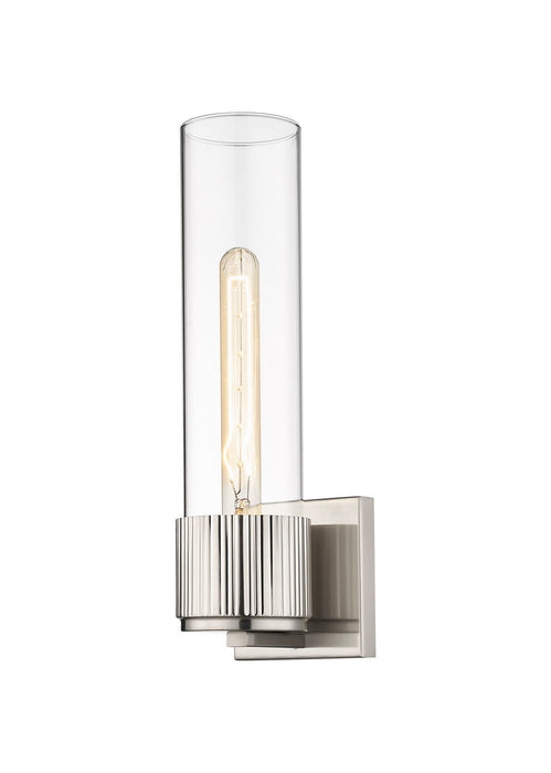 Innovations - 428-1W-SN-G428-12CL - LED Wall Sconce - Downtown Urban - Satin Nickel