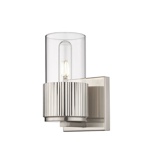 Innovations - 428-1W-SN-G428-7CL - LED Wall Sconce - Downtown Urban - Satin Nickel