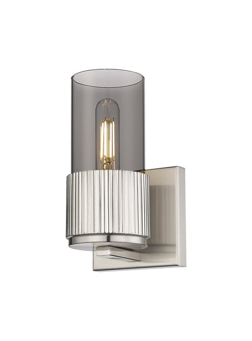 Innovations - 428-1W-SN-G428-7SM - LED Wall Sconce - Downtown Urban - Satin Nickel