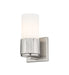 Innovations - 428-1W-SN-G428-7WH - LED Wall Sconce - Downtown Urban - Satin Nickel