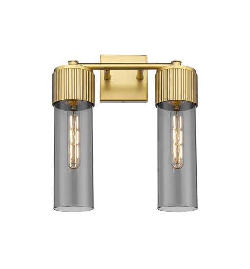 Innovations - 428-2W-BB-G428-12SM - LED Bath Vanity - Downtown Urban - Brushed Brass