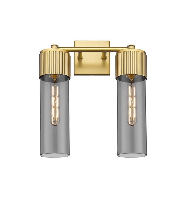 Innovations - 428-2W-BB-G428-12SM - LED Bath Vanity - Downtown Urban - Brushed Brass