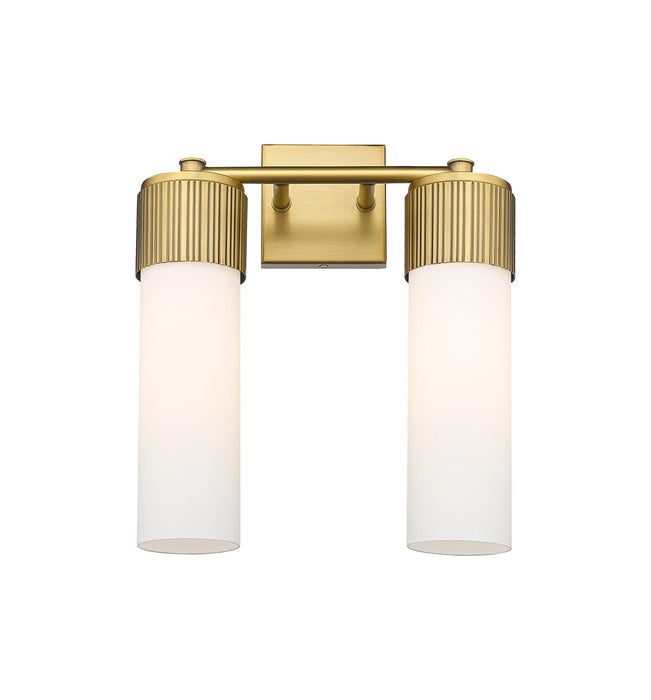 Innovations - 428-2W-BB-G428-12WH - LED Bath Vanity - Downtown Urban - Brushed Brass