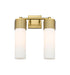 Innovations - 428-2W-BB-G428-12WH - LED Bath Vanity - Downtown Urban - Brushed Brass