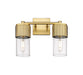 Innovations - 428-2W-BB-G428-7CL - LED Bath Vanity - Downtown Urban - Brushed Brass