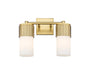 Innovations - 428-2W-BB-G428-7WH - LED Bath Vanity - Downtown Urban - Brushed Brass