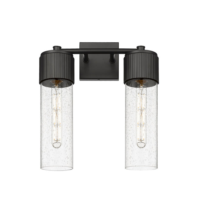 Innovations - 428-2W-BK-G428-12SDY - LED Bath Vanity - Downtown Urban - Matte Black