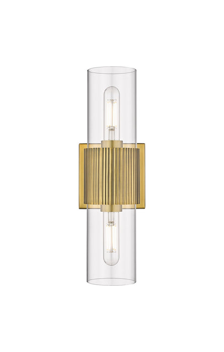 Innovations - 428-2WL-BB-G428-7CL - LED Bath Vanity - Downtown Urban - Brushed Brass