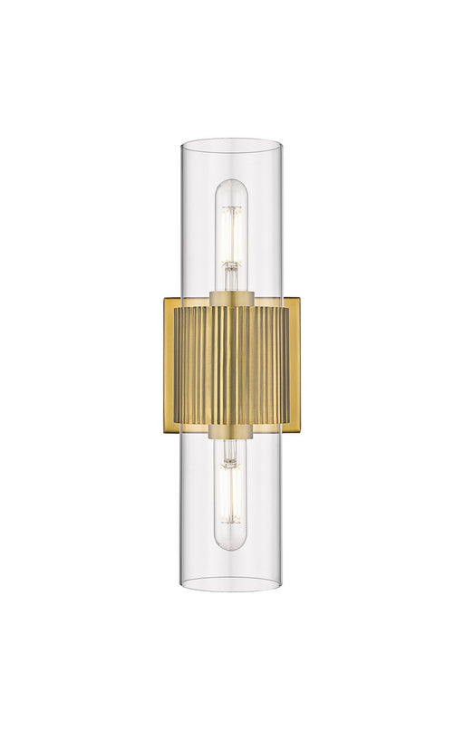 Innovations - 428-2WL-BB-G428-7CL - LED Bath Vanity - Downtown Urban - Brushed Brass