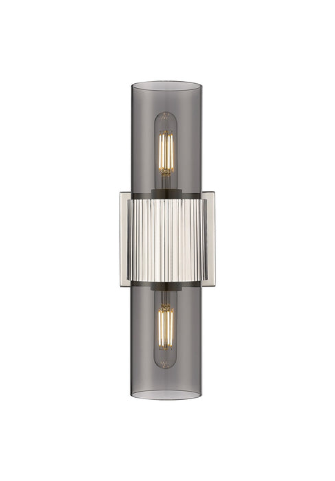 Innovations - 428-2WL-PN-G428-7SM - LED Bath Vanity - Downtown Urban - Polished Nickel