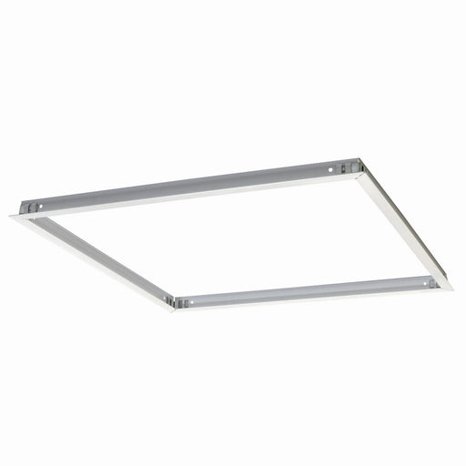 LED Lay-In Panel Light Flange Kit for Recessed Mounting White