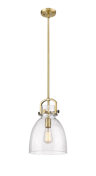 Innovations - 410-1SM-BB-G412-10SDY - One Light Pendant - Downtown Urban - Brushed Brass