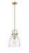 Innovations - 410-1SM-BB-G412-10SDY - One Light Pendant - Downtown Urban - Brushed Brass