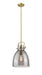 Innovations - 410-1SM-BB-G412-10SM - One Light Pendant - Downtown Urban - Brushed Brass