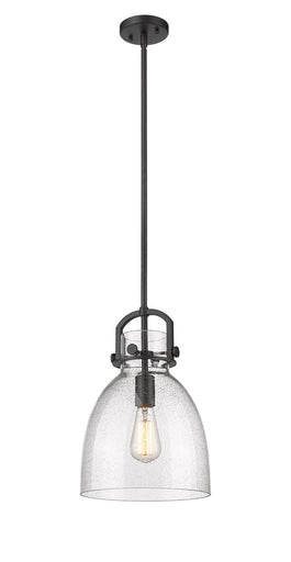 Downtown Urban One Light Pendant Matte Black