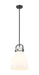 Innovations - 410-1SM-BK-G412-10WH - One Light Pendant - Downtown Urban - Matte Black