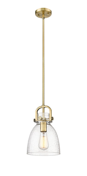 Innovations - 410-1SS-BB-G412-8SDY - One Light Pendant - Downtown Urban - Brushed Brass