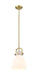 Innovations - 410-1SS-BB-G412-8WH - One Light Pendant - Downtown Urban - Brushed Brass