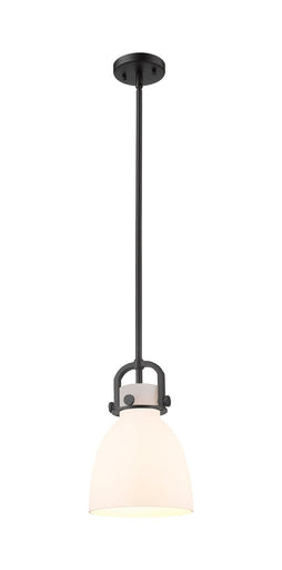 Downtown Urban One Light Pendant Matte Black